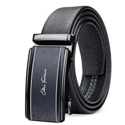 Genuine Cow Leather Automatic Belt For Men Formal Automatic Buckle Belt Genuine Leather Mens business Strap