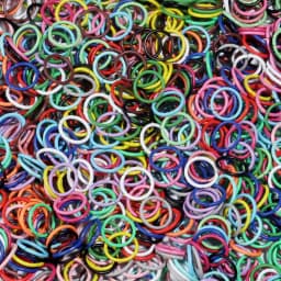 50pcs 8mm 10mm Colorful Single Loop Ring Metal Closed End Single Ring For Diy Jewelry Making Connectors Accessories Supplies