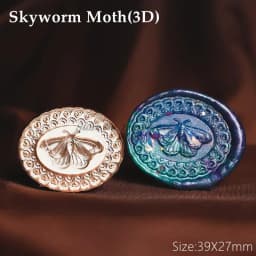 Wax Sellos Photo Frame Stamp Seal Skyworm Moth Butterfly Wood Handle For DIY Wedding Invitation Envelope Sealling Wax Stamp