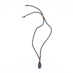1pc Necklace Cord Empty Stone Holder Natural Quartz Crystal Raw Stone Chakra Point Healing Fish Netted Indians Amulets Pendant