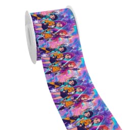 K P Girl Group D H W 5yards Grosgrain Ribbon Satin Ribbon for Wrapping Hair Bow DIY Decoration Gift Packing Key FOB Ribbon