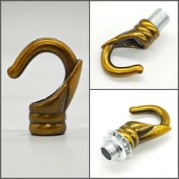 6pcs/lot Load-bearing Hook Opening Hook Lamp Accessories Hook Dining Crane Bar Pendant Lamp M10 Lamp DIY Accessories