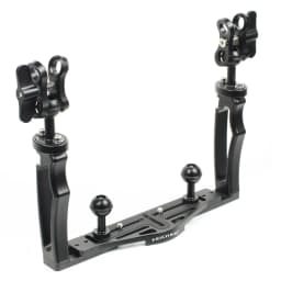 FEICHAO Dual Handle Aluminium Tray Stabilizer Rig for Underwater Camera Housing Case Diving Tray Mount for GoPro13 Action Camera