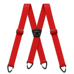 Hidden Suspenders for Men 1.6" Wide Elastic Adjustable Work Suspenders Heavy Duty with 4 Snap Loop X-back Braces for Trousers