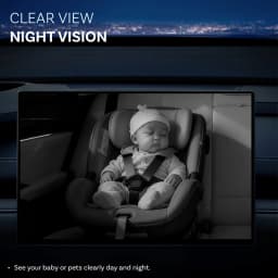 Ottocast Cabin Care Wireless CarPlay Adapter Baby Car Camera 1080P HD 150° Wide-angle Night Vision Backseat Monitor for 98% Car