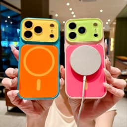 14 Colors Magnetic Case For iPhone 18 17 16 15 14 Pro Max For MagSafe Colorful Crystal Glitter Back Soft Bumper Cover Shockproof