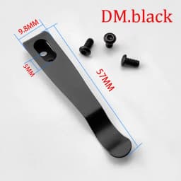 1piece Back Clip for DIY Folding Pocket Knife Tool DIY Accessories Multi Design Back Clip Custom Folding Knife Back Clip Holder