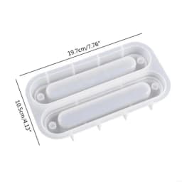 920L Storage Case Silicone Mold Resin Holder Mold DND Box Mold Crystal Epoxy Mold for DIY Home Decor