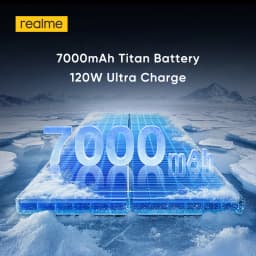 realme GT 7 5G Smartphone Dimensity 9400e Chipset 6.78" 120Hz 1.5K AMOLED Display 7000mAh Battery 120W Charge 50MP Sony Camera