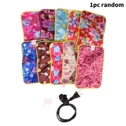 EU/US Rechargeable Electric Hot Water Bottle Hand Warmer Heater Bag For Winter Gifts Winter Hot Water Bottle Random Color