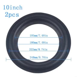 157F High Performance Rubber Rings Replacement Parts for Speaker Repair or DIY