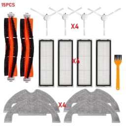 Replacement Parts For Xiaomi Mi Robot Vacuum Mop 2 Ultra STYTJ05ZHM Vacuum Main Side Brush HEPA Filter Mop Cloths Rag Dust Bags