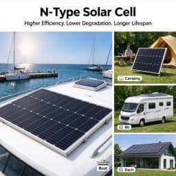 100W 200W 300W 400W Solar Panel 18V Rigid Glass Photovoltaic Panel Monocrystaillne Solar Cell For 12V/24V Battery Charger