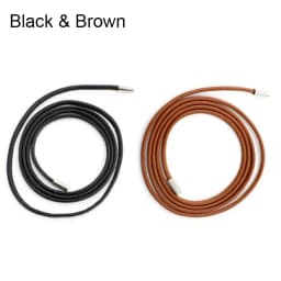 New Round Leather Thin Belts Women Dress Coat Shirt Strap Decor Rope Belt Long Belt Lanyard For Waist Decoration Retro Waistband