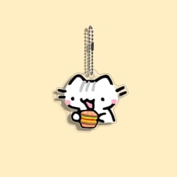 Funny Cat Character Keychain Student Gift Bag Women's Bag Cute Things Gift For Best Friends Wholesale Gifts Kitty