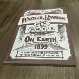 Co. Video Game Props Replica Wheeler Rawson Catalogue Cosplay Wheeler Rawson Arthur Morgan Journal Arthur's Diary Props Cosplay