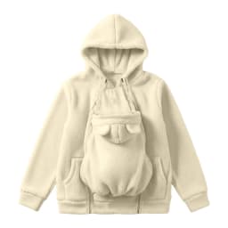 2-In-1 Maternity Clothes Autumn Winter Plush Hoodies Kangaroo Design Big Pockets Jackets For Pregnant Women Warm Baby Wearing