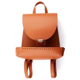 DIY Woven Backpack Set Handmade Leather Handbag Shoulder Strap Bottoms Knitting Bag with Hardware Accessories Black Brown Coffee