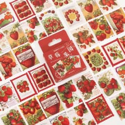 46pcs/box Kawaii Little Forest Post Office Mini Paper Sticker Decoration Diy Ablum Diary Scrapbooking Label Sticker Stationery