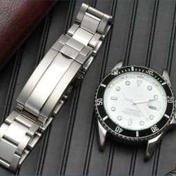 20mm Width 904L Solid Stainless Steel Watch Band Brushed Polished Oyster Bracelet Folding Buckle Glide Lock Clasp FOR RELOX SUB