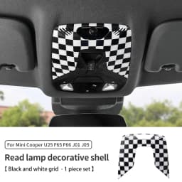 Reading Light Frame Trim Cover For Mini Cooper F65 F66 E/SE J01 EV Aceman J05 U25 Countryman ABS Car Interior Decor Accessories