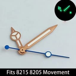 Luminous Watch Hands Blue‑Green & Green, High Quality Replacement Hands for NH35 NH36 ETA2824 2836 Miyota 8205 8215 Watch Movements