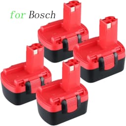VINIDA BAT140 4.8Ah 1/2/4Pack 14.4V Ni-MH Battery Replace for Bosch BAT038 BAT040 BAT159 Cordless Power Tool Battery pin