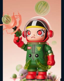 POP MART MEGA COLLECTION 100% SPACE MOLLY SERIES Genuine Blind Box Mystery Box Guess Bag Toys Doll Cute Anime Figure Desktop