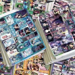 8/16 Sheets Cartoon Cute The Apothecary Diaries Puzzle Stickers PVC Material Children's Daily Toy ScrapBook Waterproof Stickers.