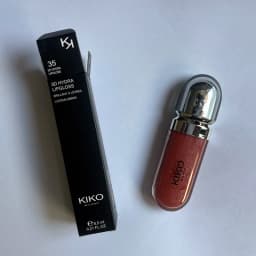 Kiko 3D Liquid Lip Glaze Transparent Lip Gloss Mirror Lipstick Nourishing Glossy Full Lips Not Fading Milk Tea Bean Paste Makeup