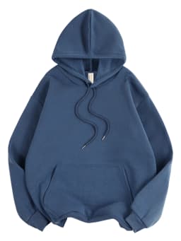Basic Winter Womens Solid Hoodies Strecth Fleece Comfortable Sweatshirts Loose Pocket Warm Clothes New Street Female Pullover