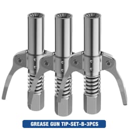 Double-Handle High-Pressure Locking Pliers Grease Nozzle, Grease Coupler, Repair Tools, NPT1/8 Adapter, Grease Gun Accessories