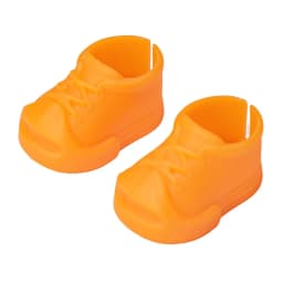 4CM Shoes For Labubu Accessories Multiple Styles Dressing Replacement Doll Shoes DIY Plastic Open Board Shoes Doll Toys