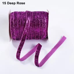 10Yard 20mm Multicolor Shimmer Glitter Ribbon Sparkle Velvet Ribbon for DIY Craft Christmas Gift Wrapping Hair Bow Wedding Decor