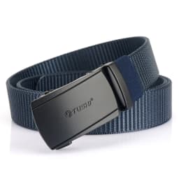 TUSHI New Tactical Belt Metal Automatic Buckle Quick Release Belt Alloy Casual Tooling Training Belt Men's Trousers Outdoor Belt
