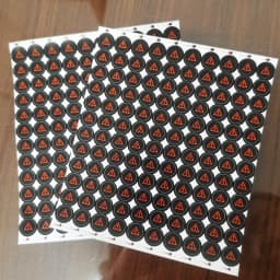 Screw Hole Security Seal Tamper Evident Warning Label Warranty Void On Removal Open Evidence Indicator Brittle Paper Sticker
