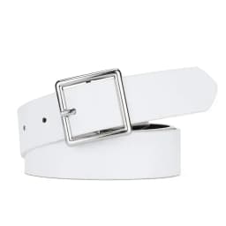 2024 PU Leather Belt for Women Square Buckle Pin Buckle Jeans Black Belt Chic Luxury Brand Ladies Y2k Belt Female Waistband