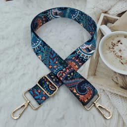Fashionable and minimalist printed shoulder strap, adjustable and replaceable bag strap, portable luggage accessories
