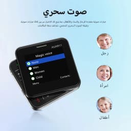 SERVO Rotatable Mini Mobile Phone 2G GSM 2 SIM Standby Magic Voice FM Radio Quick Dialing Button Slider Small Cellphones