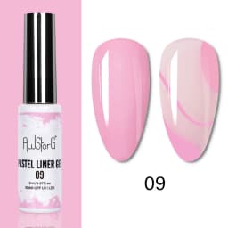 AWStorG Hema Free Poly Nail Gel 30ML Acrylic Gel Finger Extension Transparent Nail Art Extension Quick Building Soak Off UV