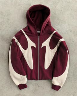 Y2k Vintage Gothic Geometric Pattern Patchwork Zipper Hoodie Men Casual Sportswear Retro Oversized Loose Hoodie Warm Sweatshirt