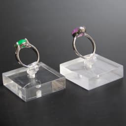 Acrylic Ring Display Rack, High-end Jewelry Decoration Stand , Ring Storage Case and Shooting Prop Holder Organizer