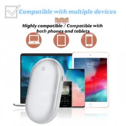 This double-sided heated pebble hand warmer is suitable for keeping your hands and abdomen warm and heats up quickly.