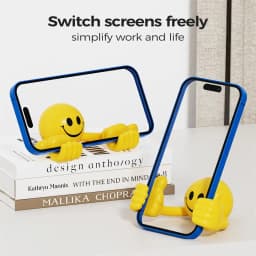 Thumb Shaped Desk Mobile Phone Holder Stand Adjustable Desktop Tablet Holder Universal Cute Creative 360° Rotating Phone Stand