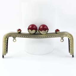 1/2Pcs 20cm Pearl Head Metal Purse Frame Bag Handle Kiss Clasp for Women HandBag Wallet Sewing Brackets DIY Bags Accessories