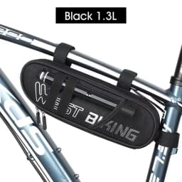 WEST BIKING Bicycle Bag Sensitive Touch Screen Bike Phone Bag Front Frame Reflective MTB Road Cycling Accessories Panniers