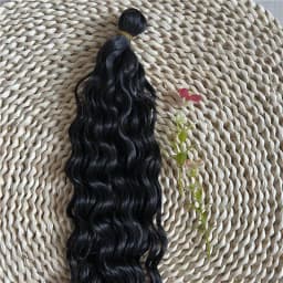 120 grams / bag Latest 4 colors Curly Reborn Doll /BJD doll Fiber hair black brown gold light golden colors doll hair accessory