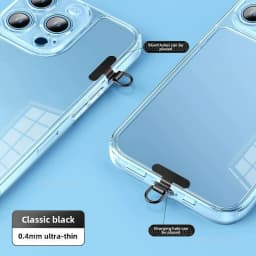 1/2PCS Mini Mobile Phone Lanyard Patch Pad Stainless Steel Silent Hole Clip Ultra-thin Metal Back Patch Sturdy Connection Piece