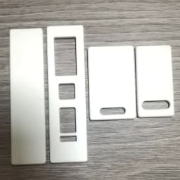 DIY Door Hinge Mounting Plate With Holes For Home Kitchen Cupboard for for BB Stubby aio RAGA SSPP switch panels Doors Furniture