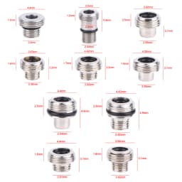 1Pc Replacement Stainless Steel Watch Case Crown Tube ForRLX ForTudor Waterproof Watch Case Tube Fittings Clock Spare Parts